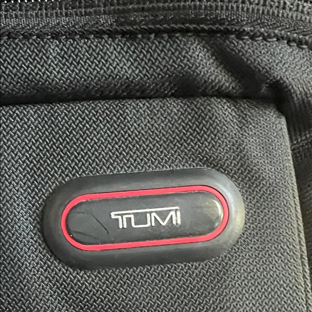 Tumi Black Sling Backpack with Front Pocket - Picture 11 of 11